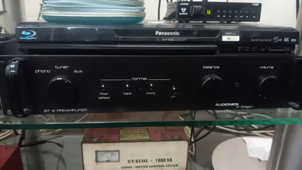 power aplifiere dc3 +BT2 preamPLIRER