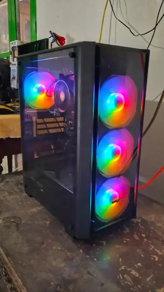 PC Ryzen 5 8/256GB Siap Corel Autocad Photoshop Sketchup
