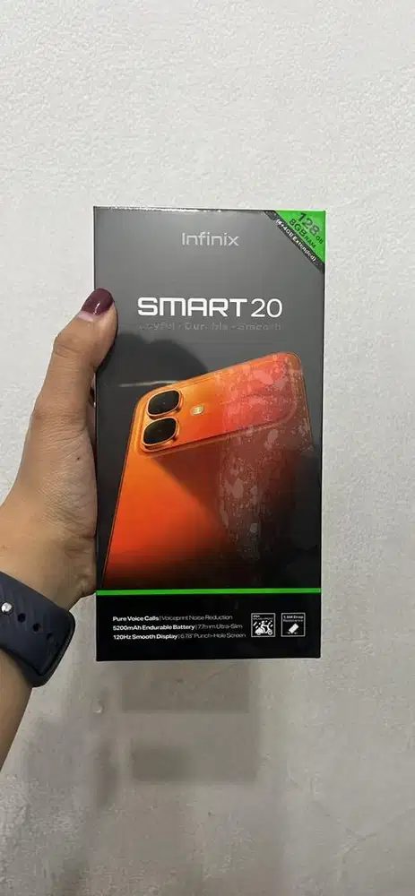 Infinix Sejutaan Smart 20 4/128 segelbox , Garansi 12bln