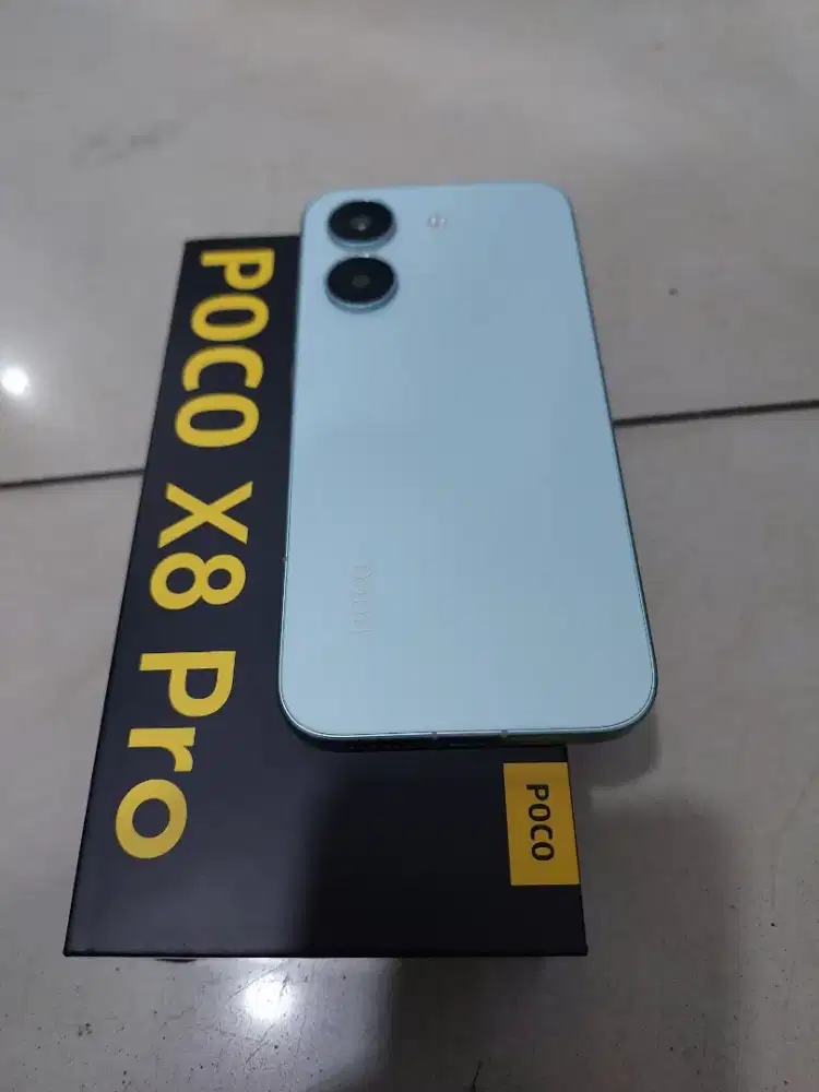 Poco x8 pro 8/256 jaringan 5G resmi Indonesia garansi