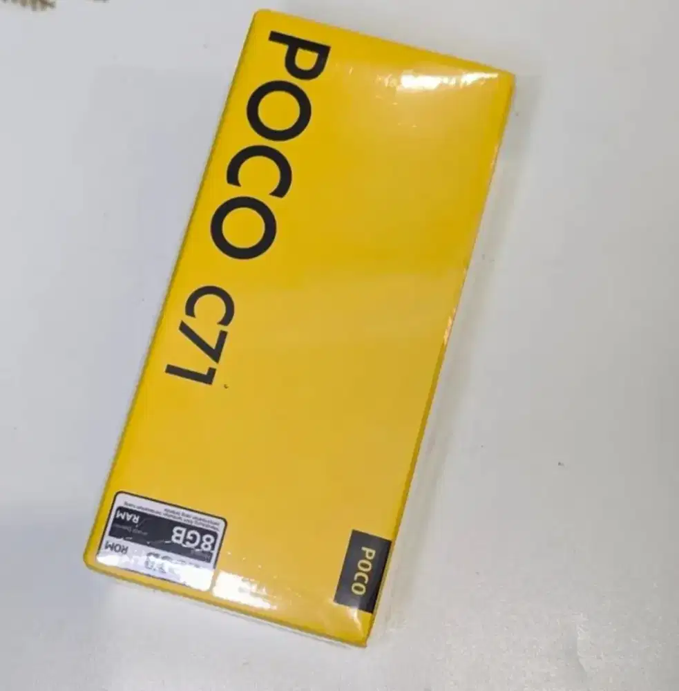 Poco C71 New Segel Resmi