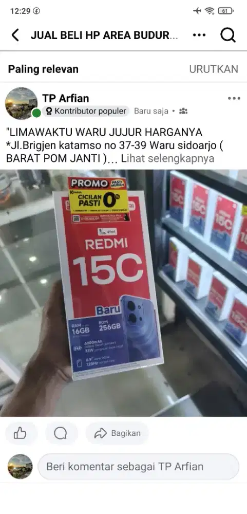 XIAOMI REDMI 15C 8/256GB!