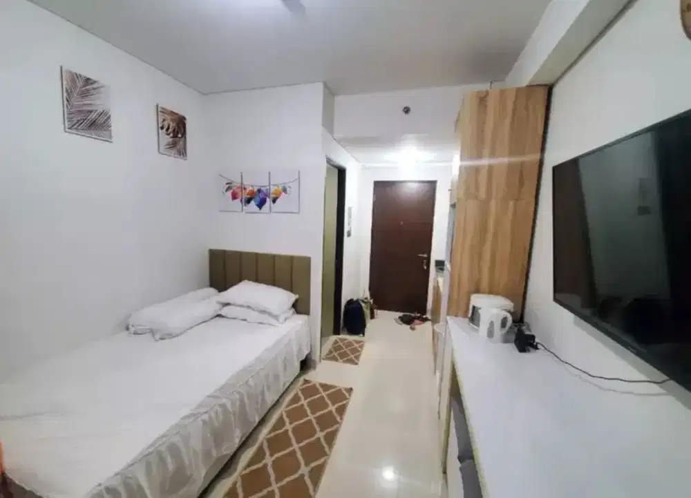 Jual Murah Full Furnished Apartemen Studio Transpark Cibubur