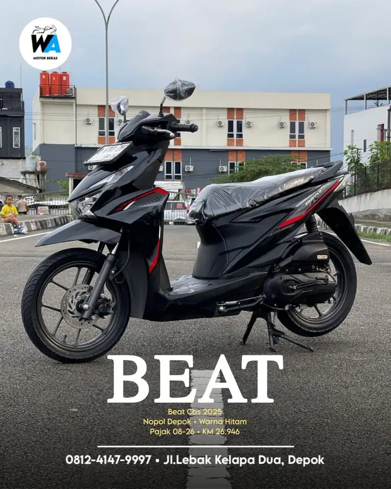 Kredit/Cash Honda New Beat Cbs Tahun 2025