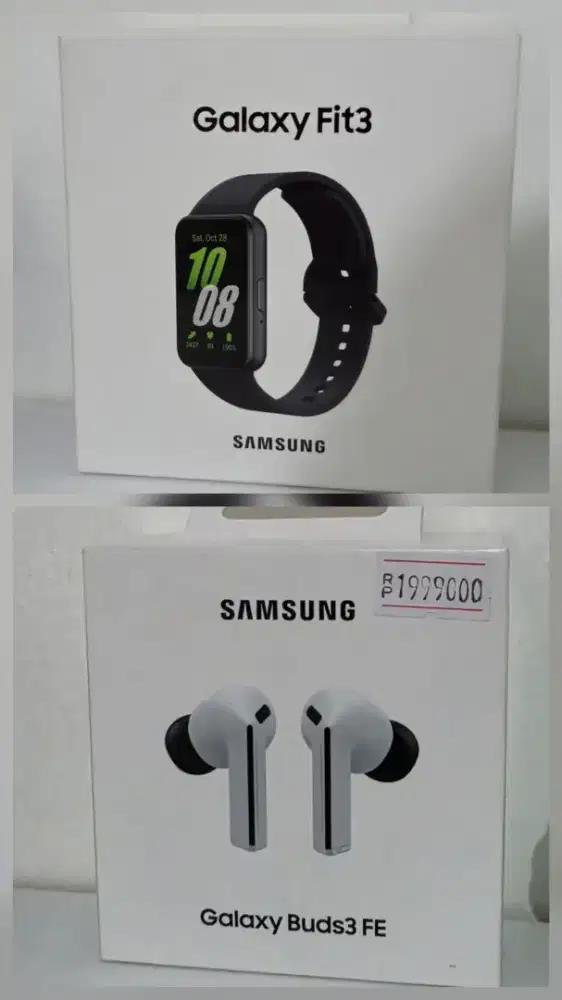 Jual masih ter segel Samsung watch and Samsung buds