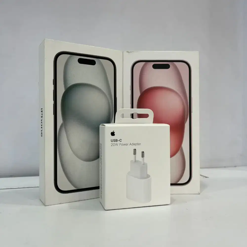 IPHONE 15 128GB FREE ADPTOR apple original 20WATT