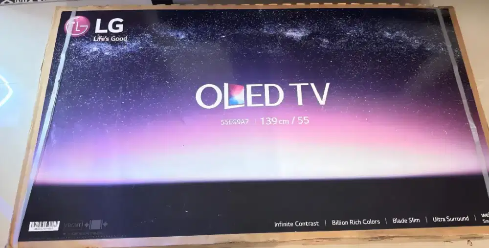 TV LG OLED 55 inch, super mulus dan sangat terawat