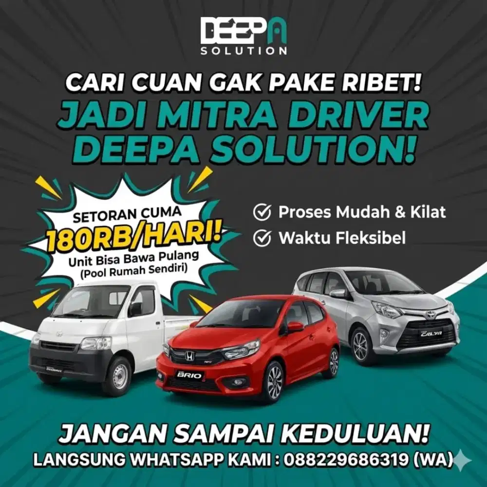 SEWA MOBIL BARANG DAN PENUMPANG UNTUK NARIK ONLIE