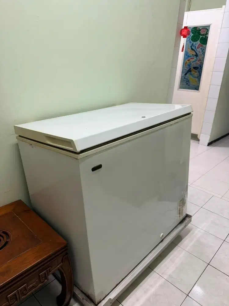frezer haier 200L tidak dingin
