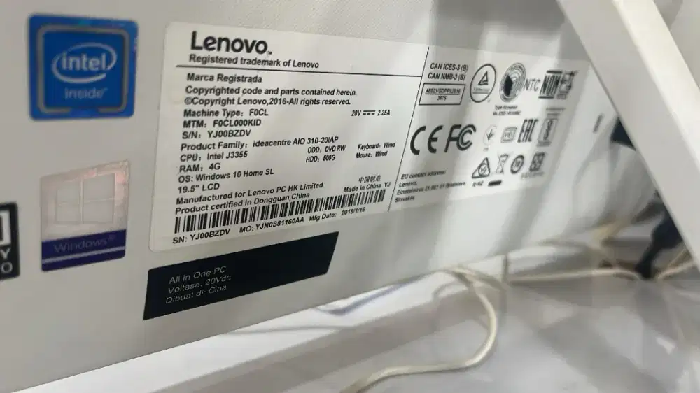 Komputer hardware merk lenovo