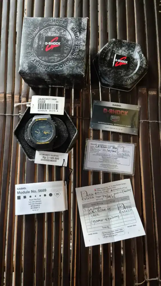 Casio Gshock GA B2100 Bluetooth Tough Solar
