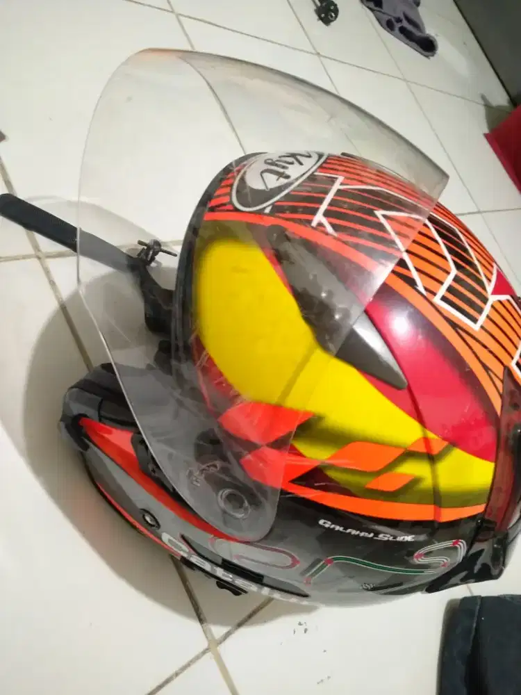 Jual Helm KYR Catalunya kondisi OK