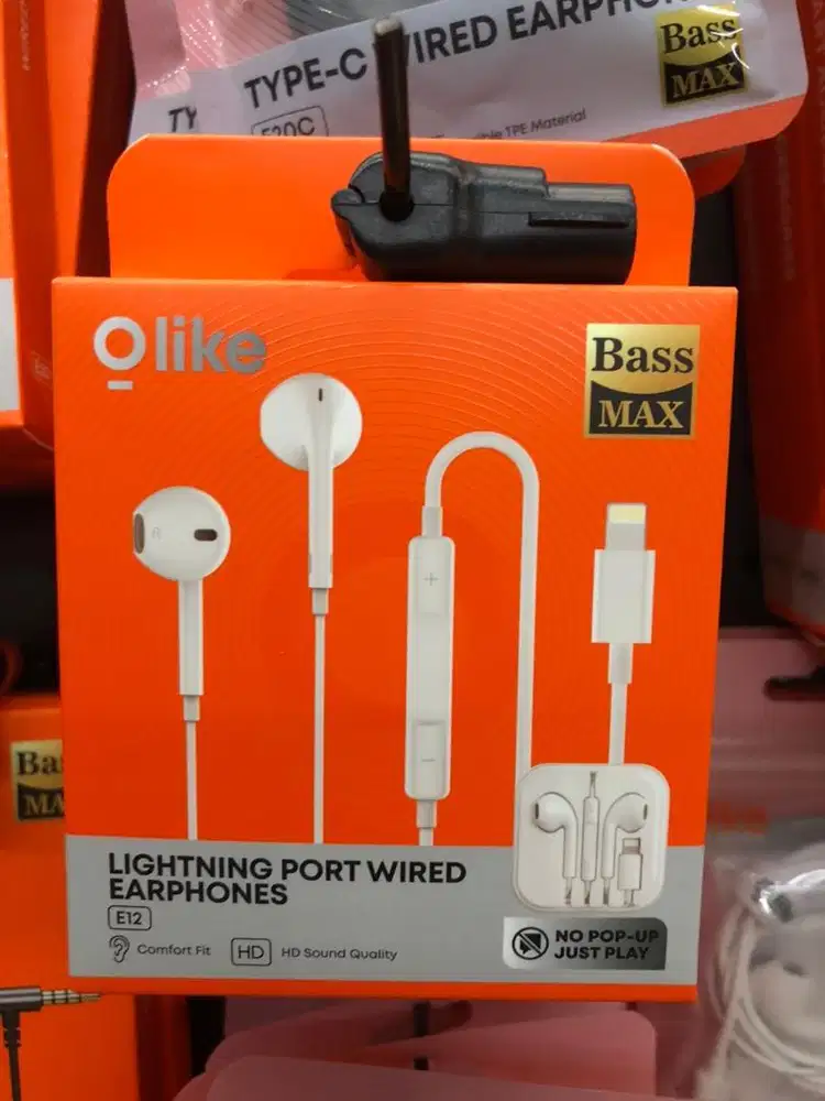 Promo headset lightning E12