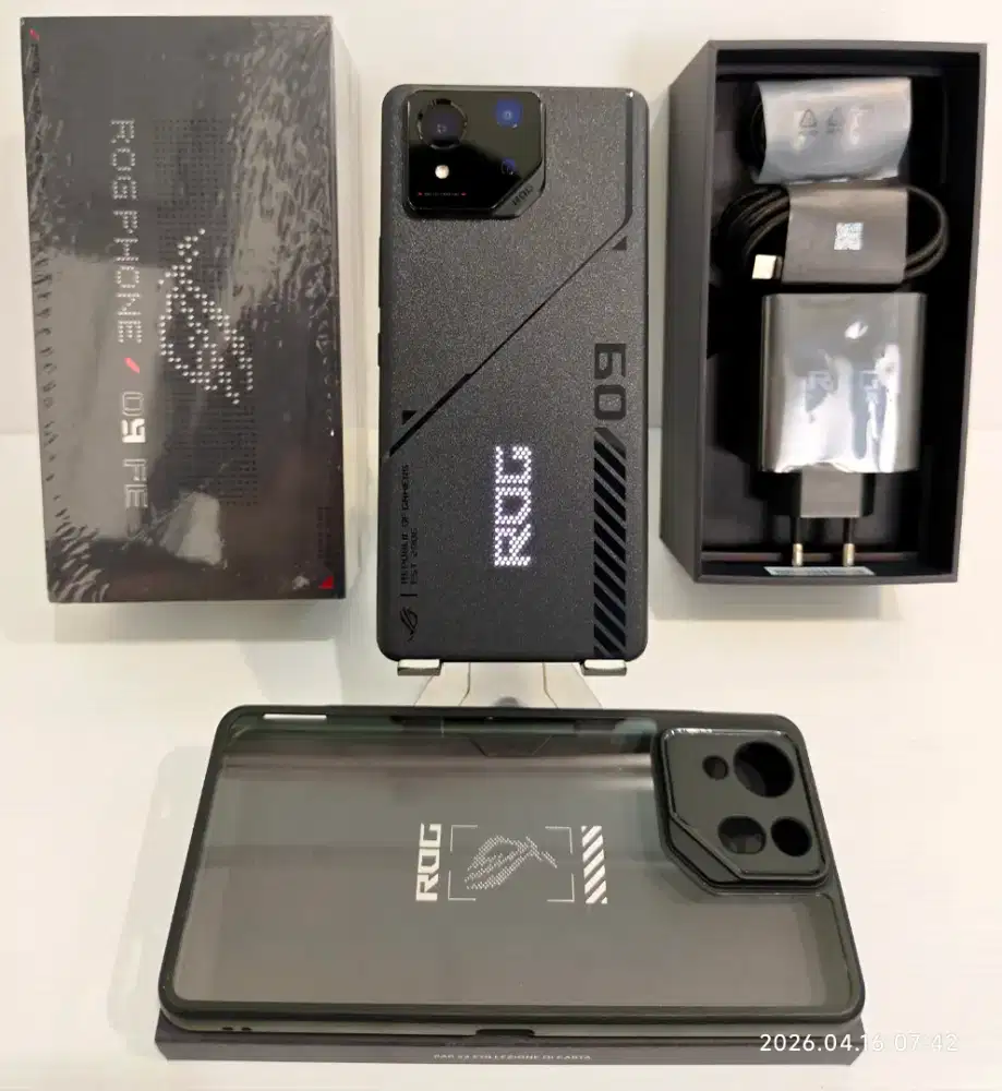 Asus Rog Phone 9FE 5G 12/256 Gb Likenew98% Garansi ExResmi  bisa TT/BT