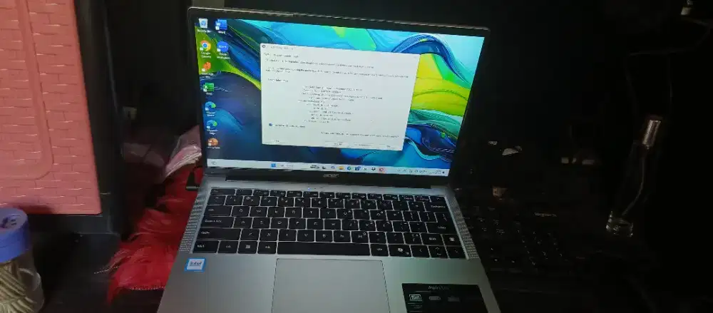 Laptop Gress ( baru unboxing )