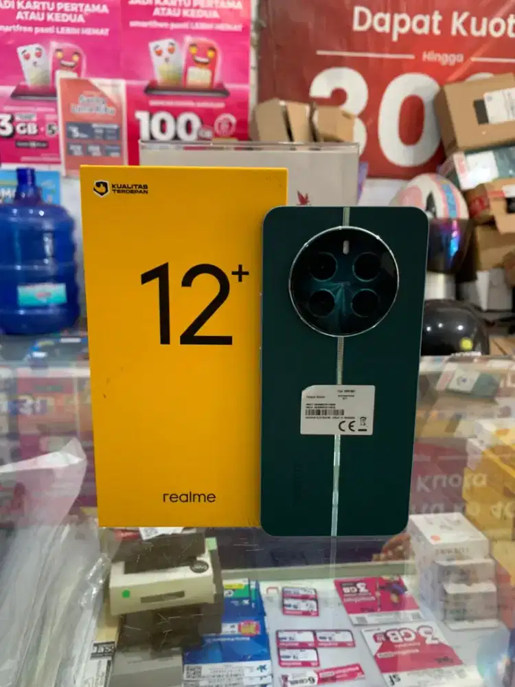 Realme 12+, 5G ram 8+8/256gb lengkap