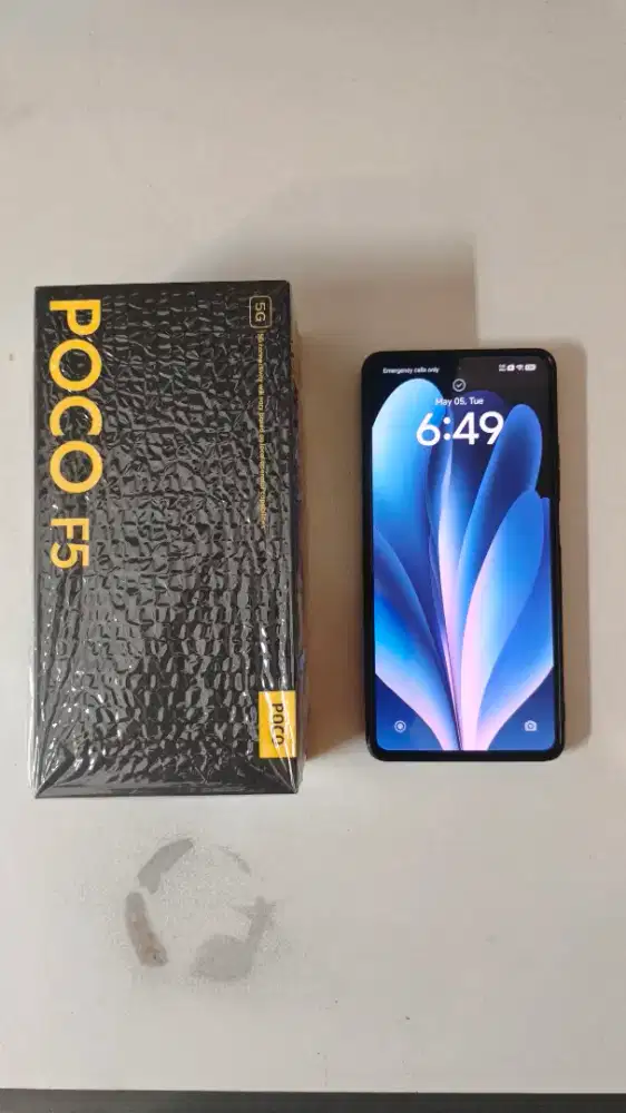 POCO F5 5G Black Hitam 8/256GB