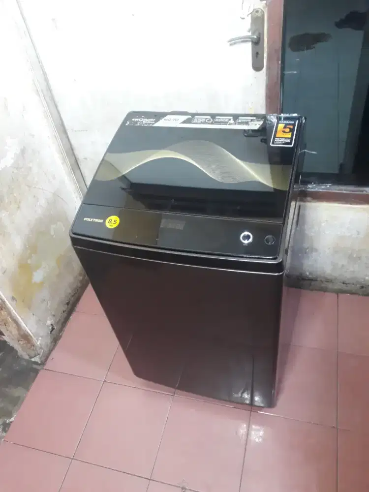 Mesin cuci Polytron zeromatic belleze 8,5kg