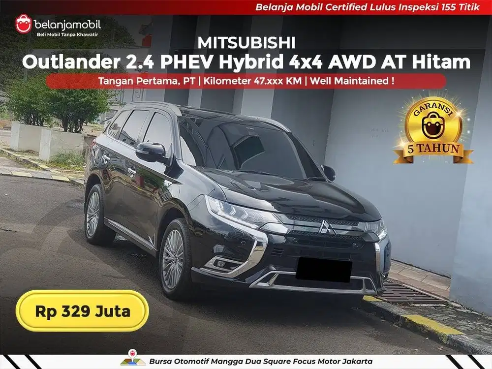 [ 4x4 ] Mitsubishi Outlander 2.4 PHEV Hybrid AWD AT 2019/2020