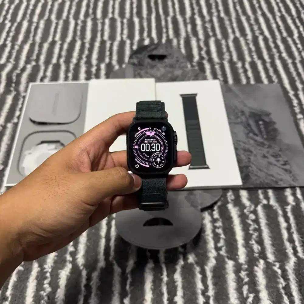 Apple Watch Ultra 2 Black 49mm fulset mulus