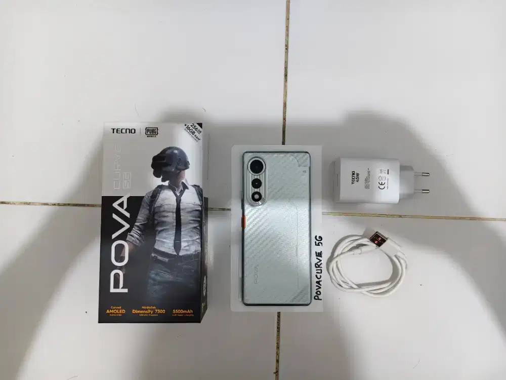 Tecno Pova Curve 5G -Silver 8/2562