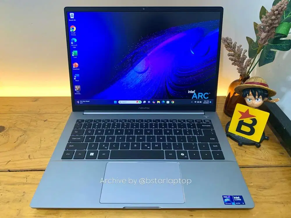 Laptop Advan AI Gen Intel Core Ultra 5 135H with Intel Arc Graphics