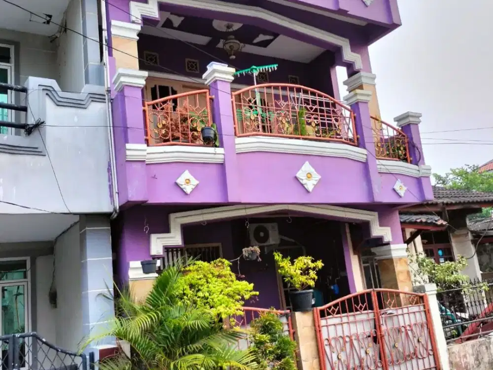 Cuma 11 Jt/M Rumah 2 Lantai Full Bata Merah