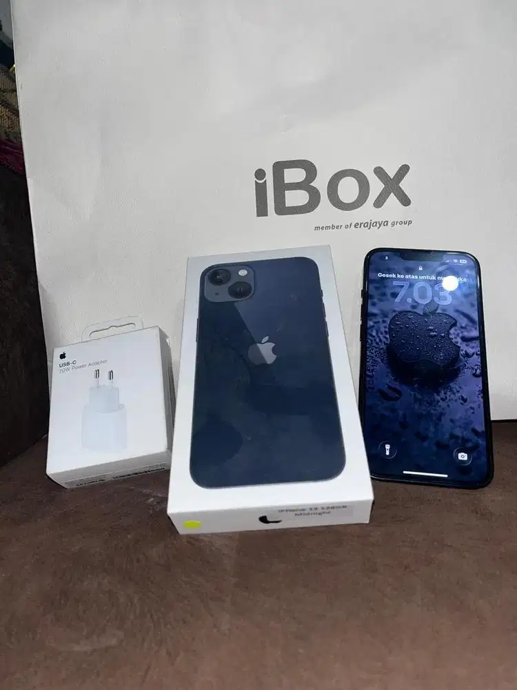 Iphone 13 hitam ibox