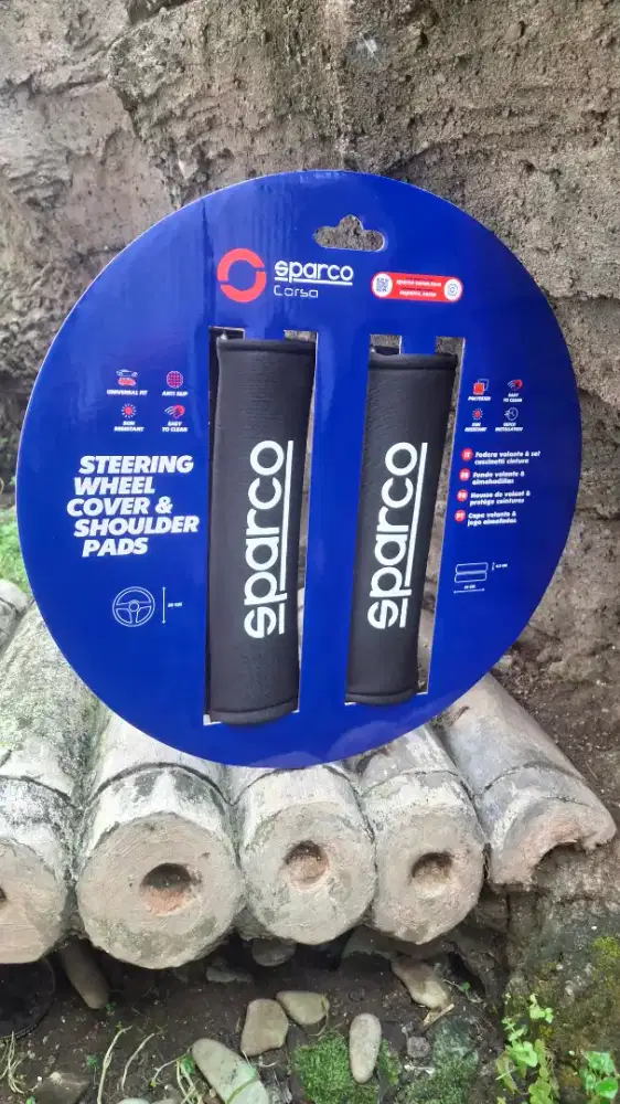 Sparco Shoulder Pads Cover Seatbelt Seat Belt Pads Sarung