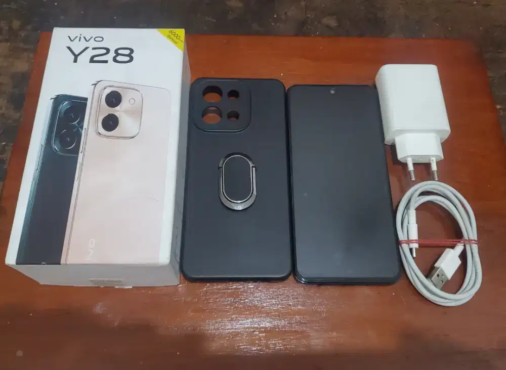 Vivo Y28 Hijau Zamrud 6+6/128 Garansi Resmi Vivo