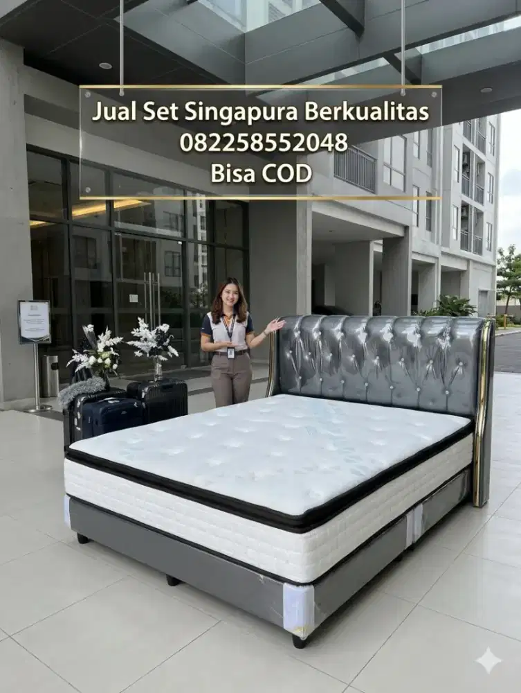 Dijual Kasur Seken Batam Full Busa Latex Divan Mewah gan