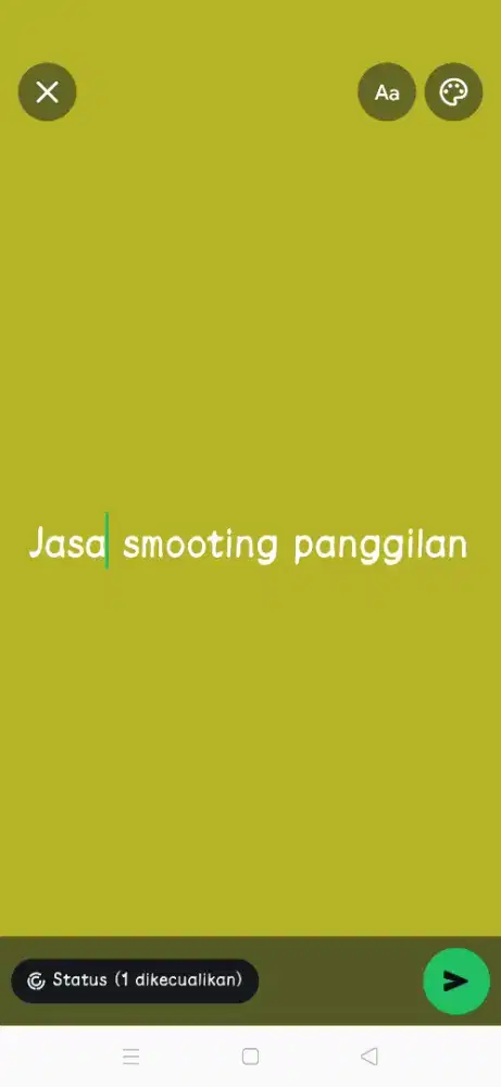 Jasa smooting panggilan