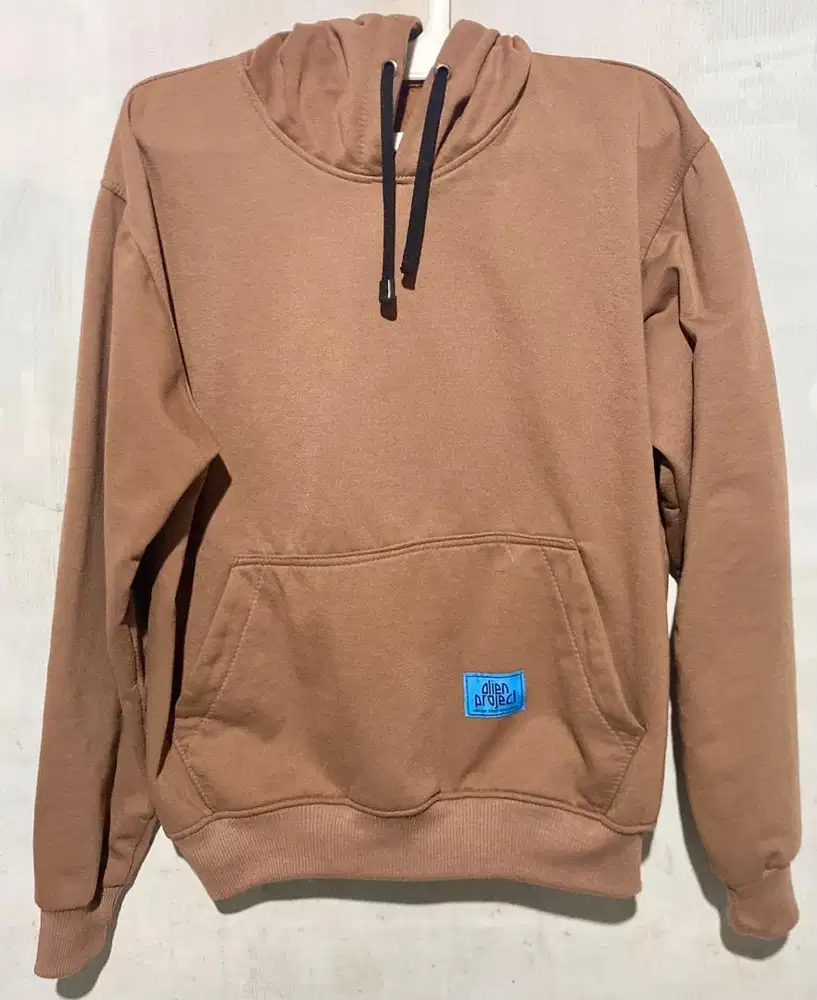 [ PRELOVED ] Unisex Jaket Hoodie || Hoodie Coklat || Hoodie Polos