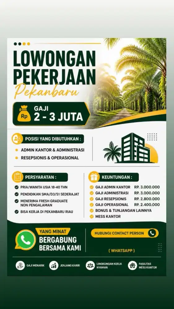 Loker Pekanbaru