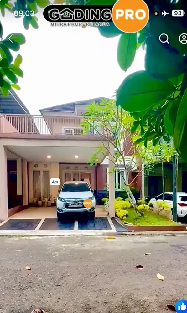 Jual cepat rumah Full furnished. Kota Wisata Cibubur.
