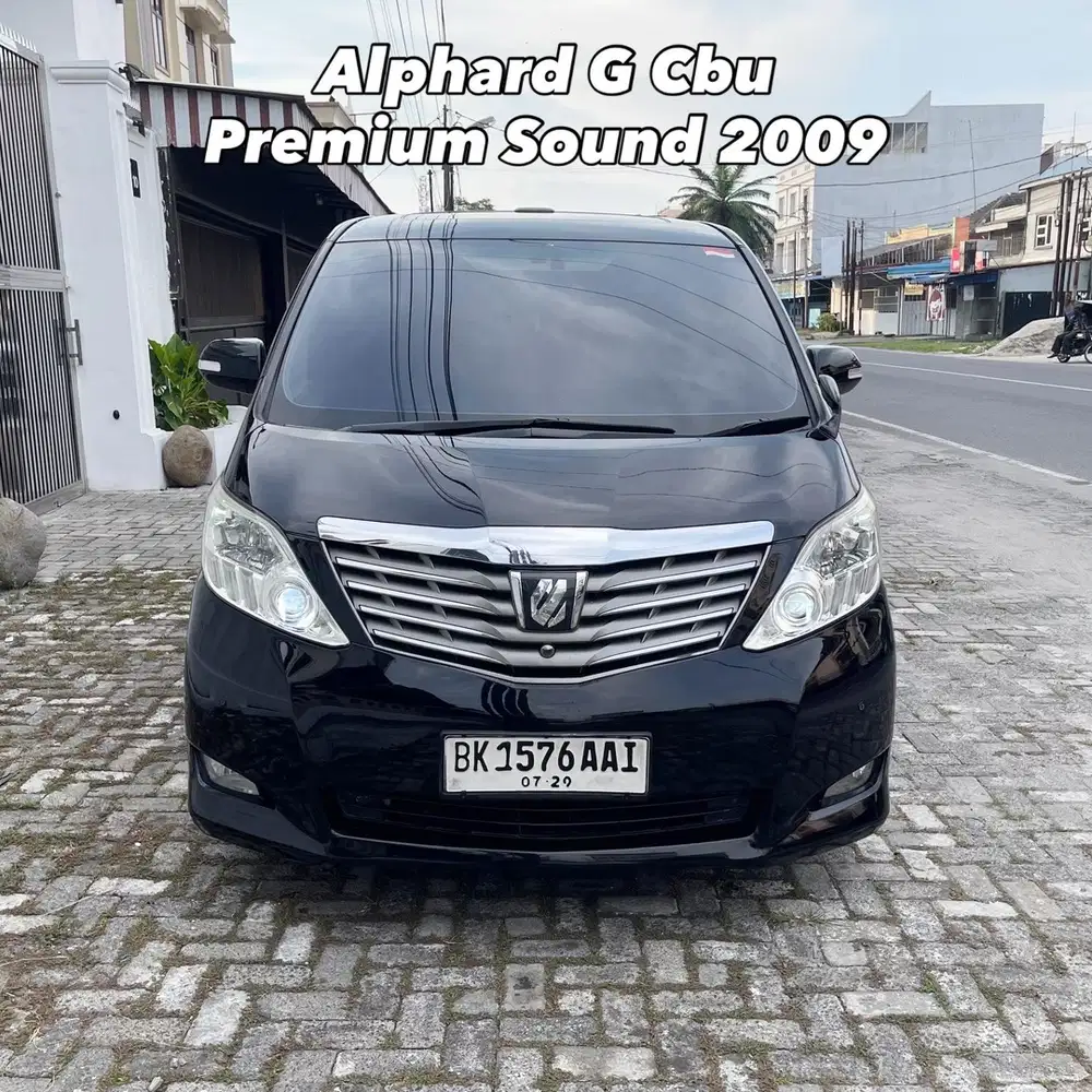 Toyota Alphard 2009 Bensin
