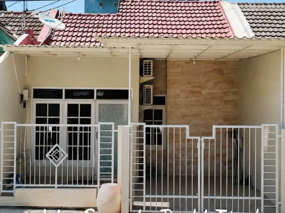 Rumah Baru Renov Bonus AC, Water Heater,  dll Jl. Semangka , Pondok Tjandra   Row jalan 2 mobil