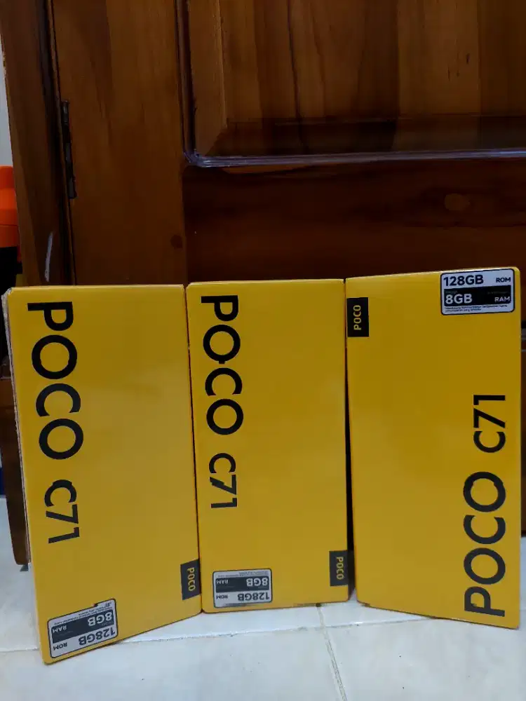 READY POCO C71 4+4/128 TERMURAH