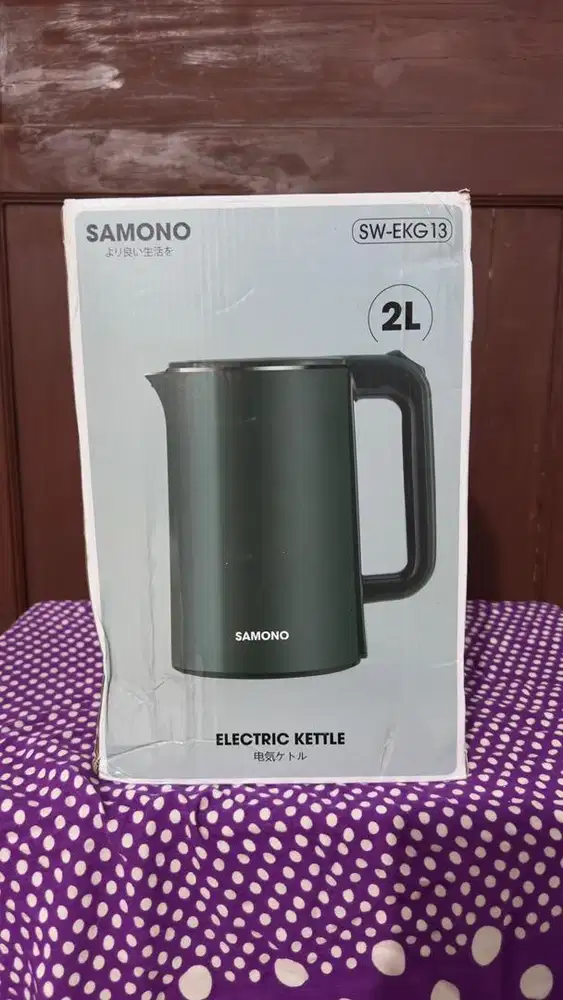 SAMONO SW-EKS17B Electric Kettle Teko Listrik Pemanas Air