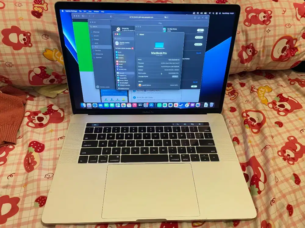 Apple MacBook Pro Retina 2017 Touchbar 15inch