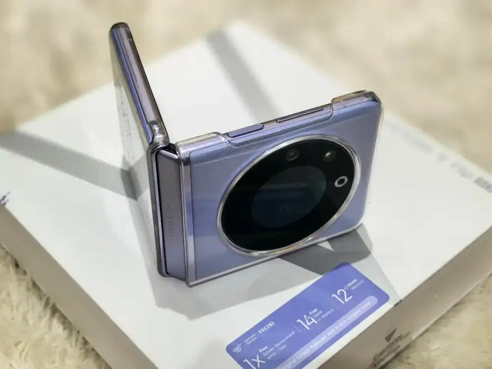 Techno Phantom V Flip 8/256Gb Mulus Banget No Minus Fullset Ori