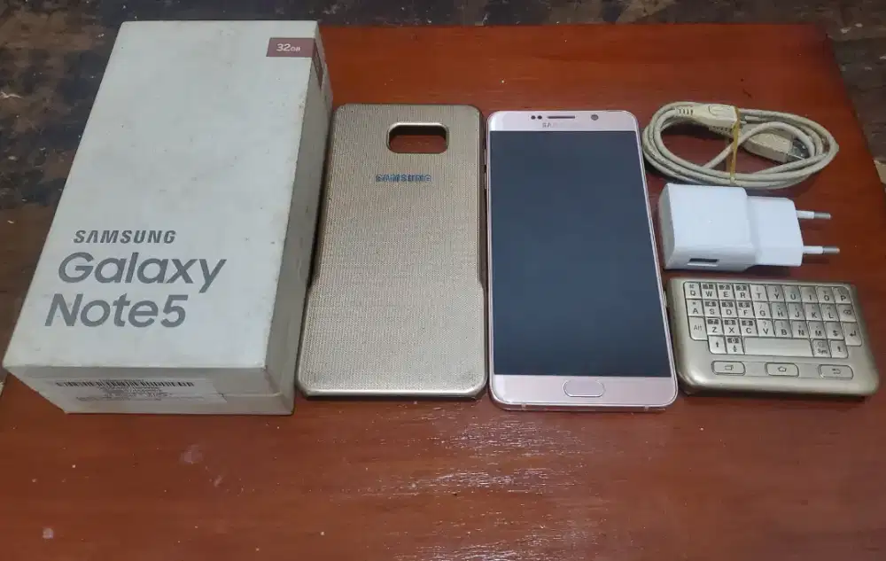 Samsung Galaxy Note 5 Pink Garansi Samsung Indonesia (Rare Item)