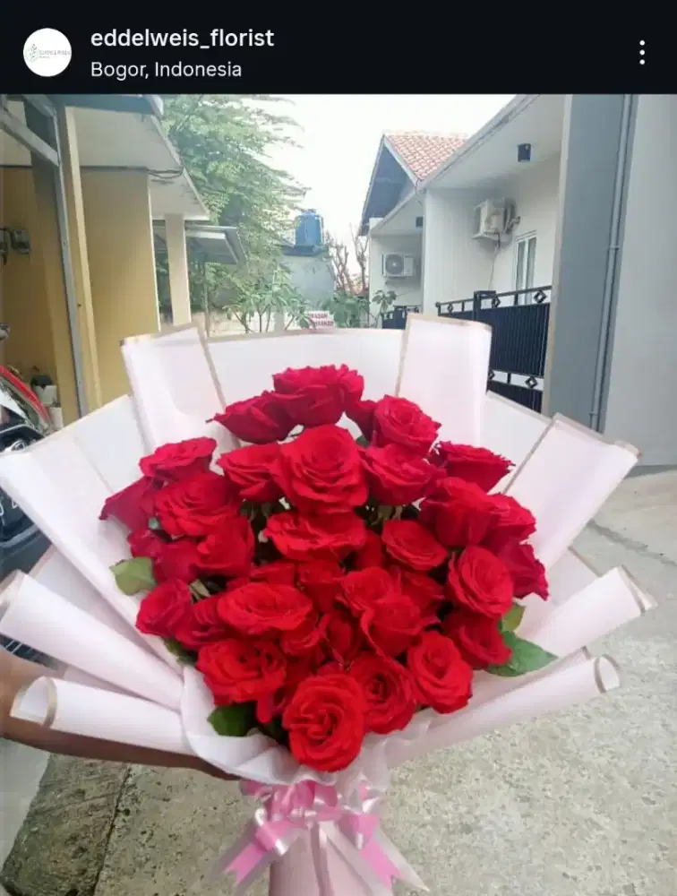 Handbouqet fresh flower pengiriman JABODETABEK 24 Jam