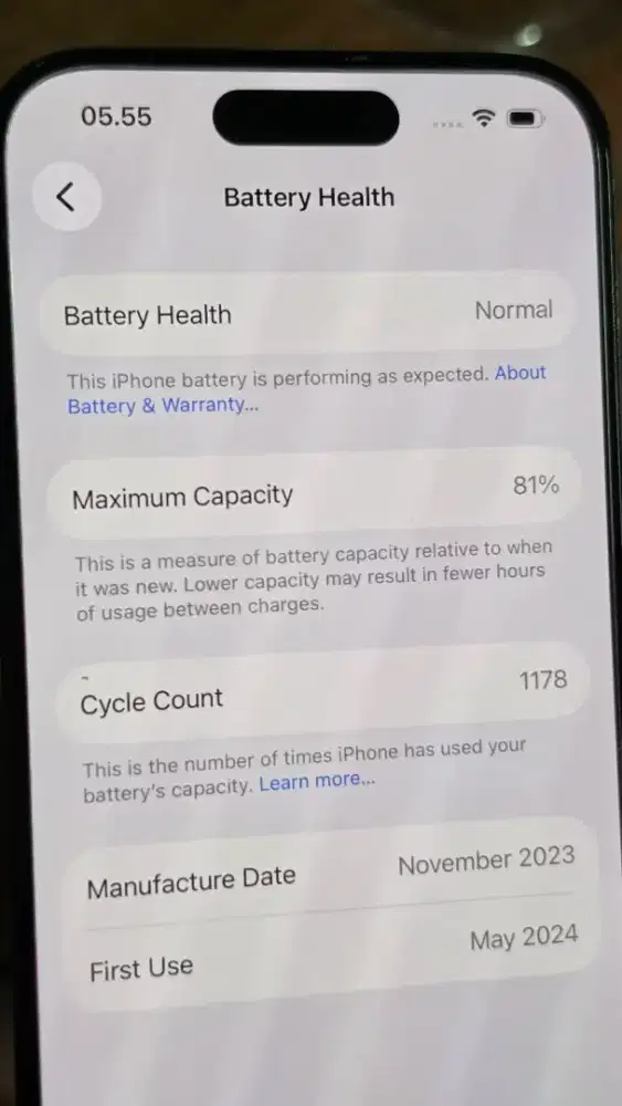 Iphone 15 pro 512GB black titanium ex ibox