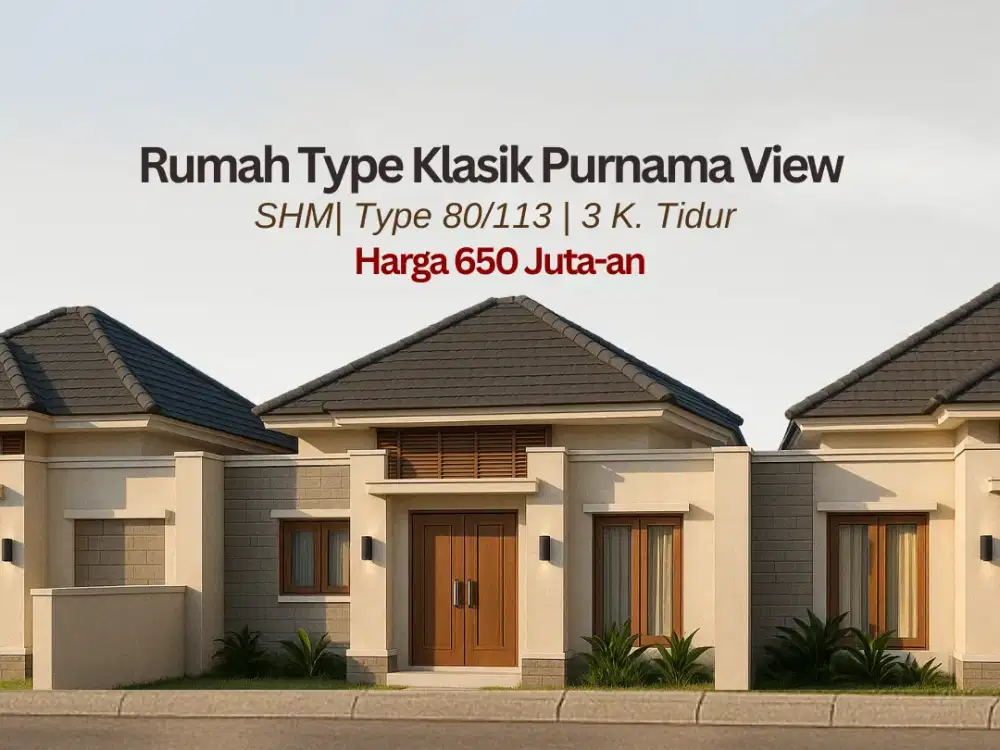 Dijual Rumah Minimalis di Purnama Jambi