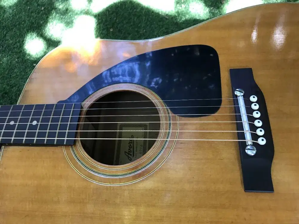 Gitar Vintage Langka Avora 1960's Made in Japan Barang Antik Langka