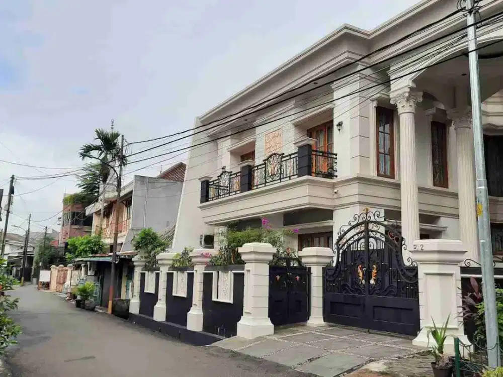 dijual rumah bagus dan lux beserta finish di rawamangun jakarta timur