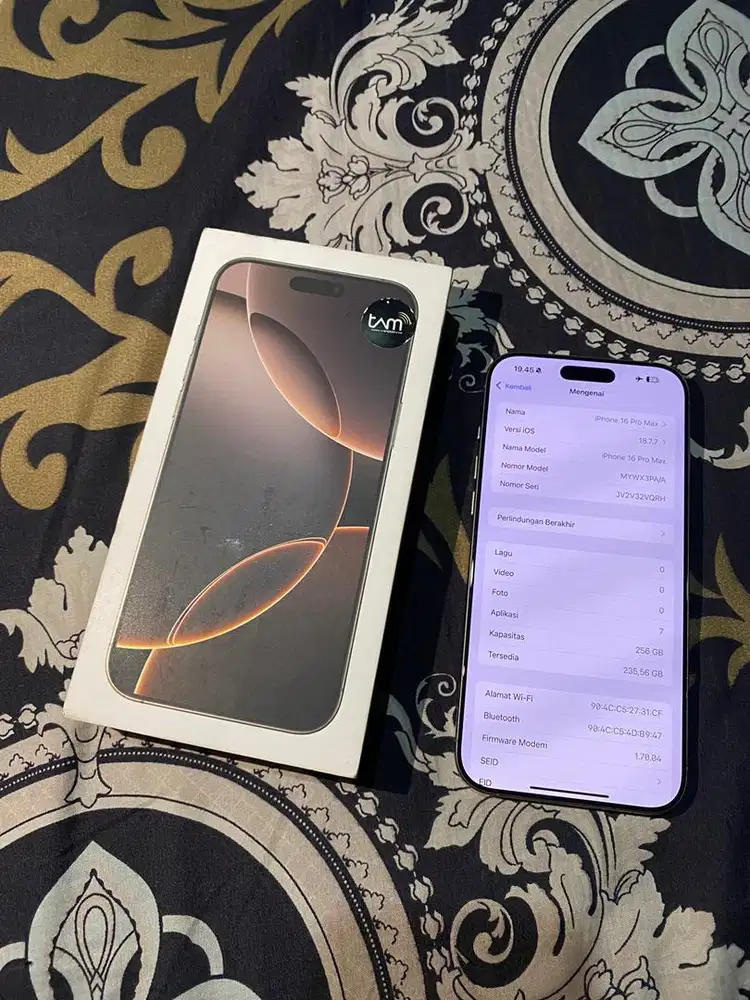 iPhone 16 promax 256gb ibox
