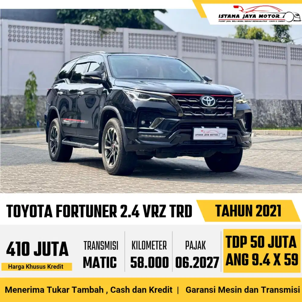 TOYOTA FORTUNER 2.4 VRZ TRD 2021