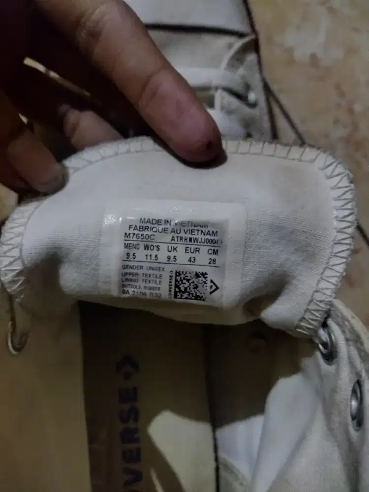 Jual sepatu Converse all Star white